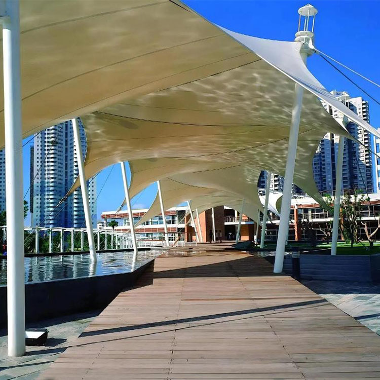 玛曲县膜结构景观棚