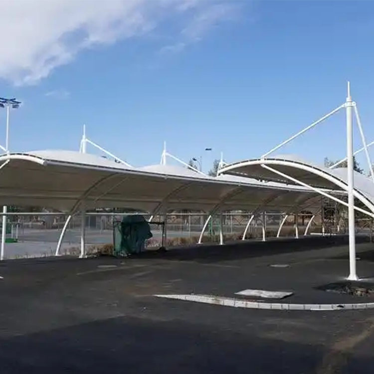 玛曲县膜结构电动车棚