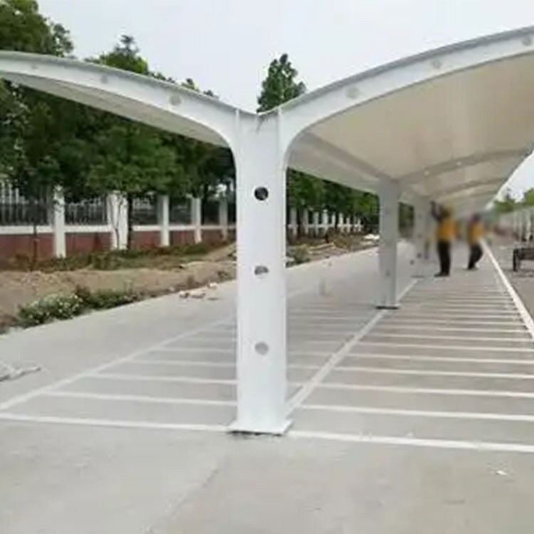 玛曲县膜结构电动车棚